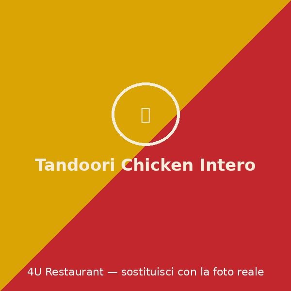 Tandoori Chicken Intero